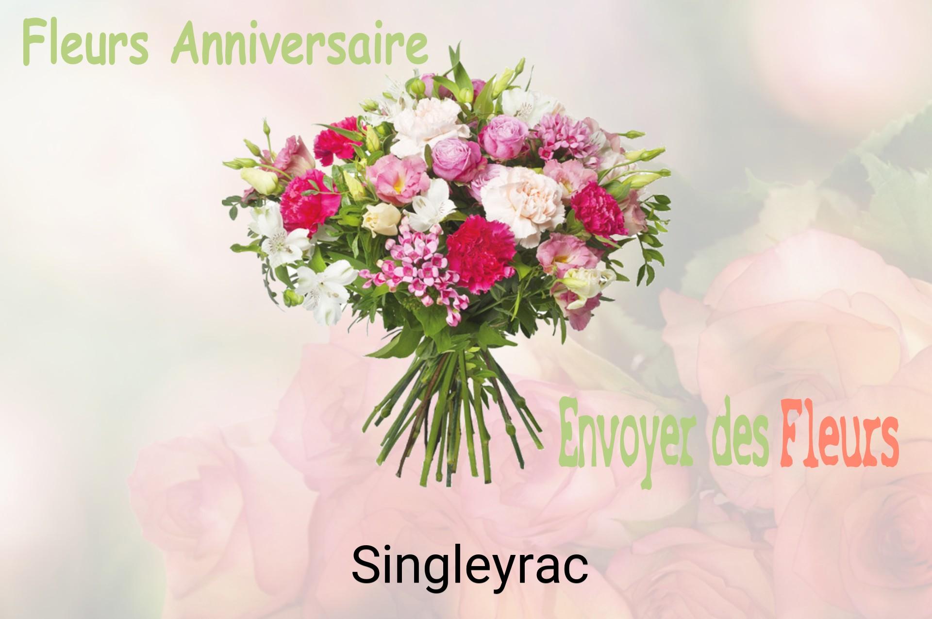 Bouquet de fleurs d’anniversaire livré à Singleyrac
